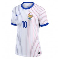 Frankrike Kylian Mbappe #10 Bortatröja Dam EM 2024 Kortärmad